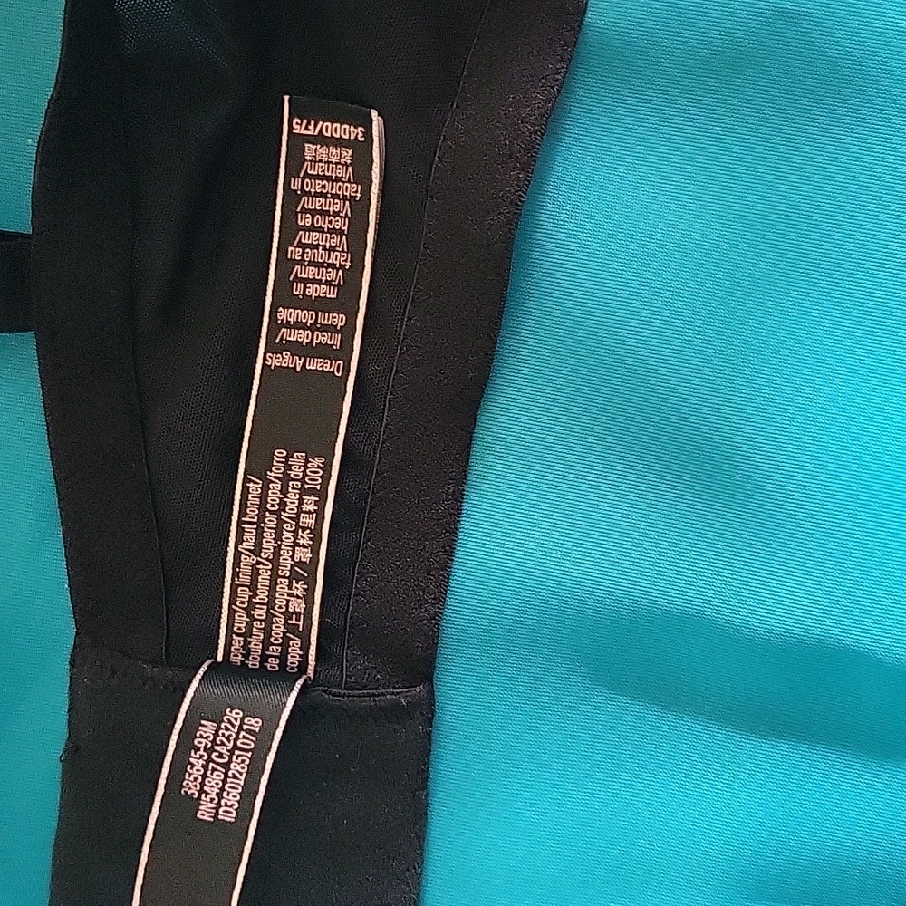 Victoria's Secret bra sz 34 DDD.  Dream Angels    FINAL - Picture 7 of 8